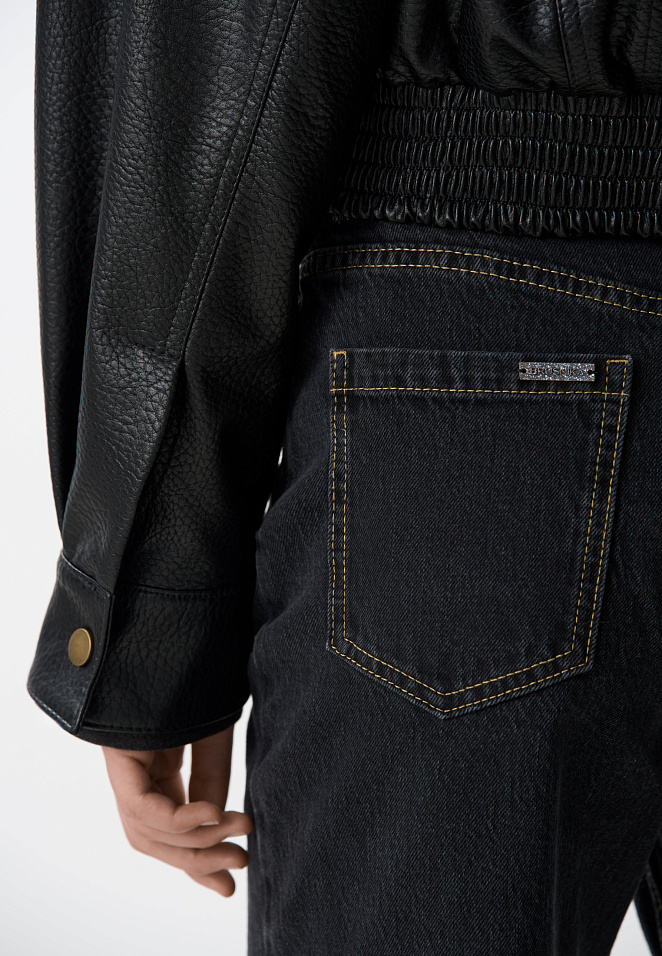 Прямые джинсы из 100% хлопка