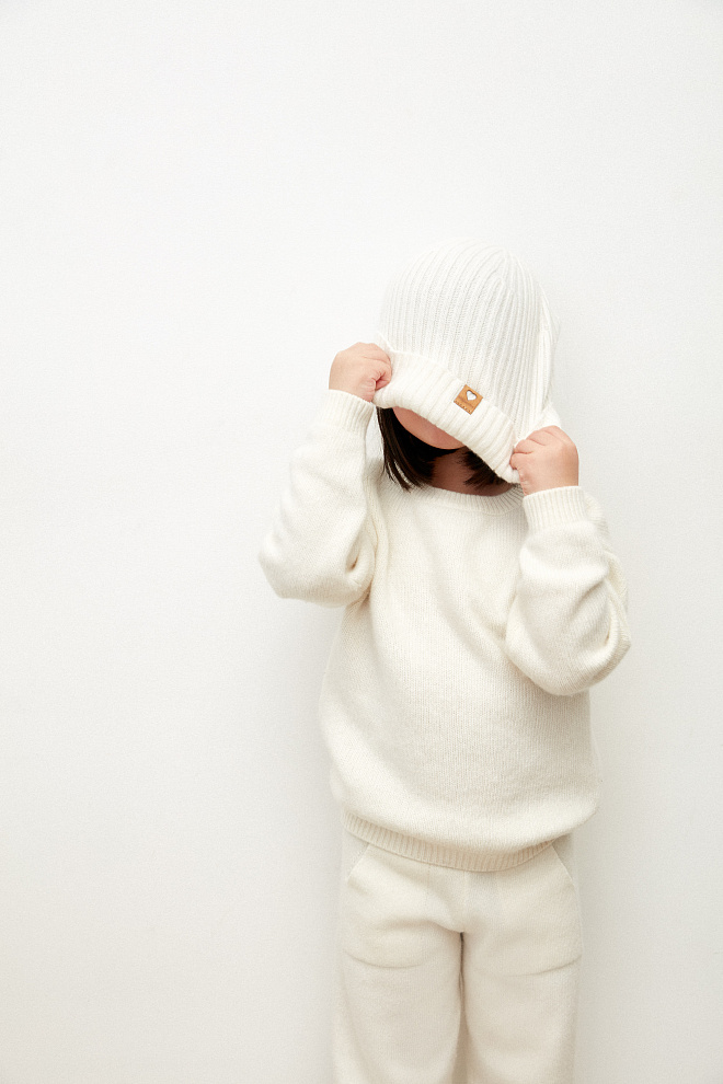 Детский джемпер из шерсти с добавление кашемира