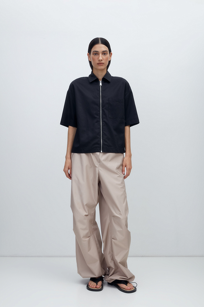 Рубашка на молнии