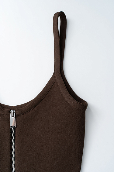 Трикотажное платье из вискозы