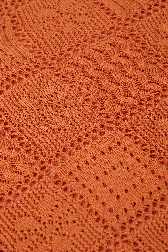 Трикотажная футболка поло в стиле пэчворк