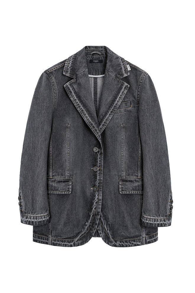 Джинсовый жакет из 100% хлопка