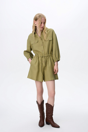 Комбинезон из 100% льна