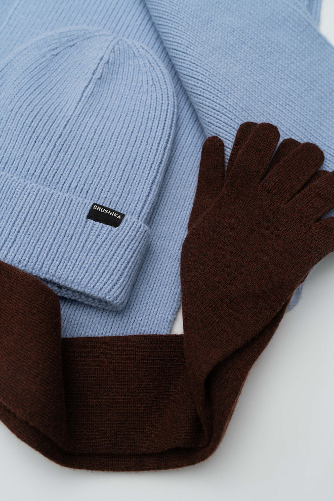 Шарф из шерсти альпака