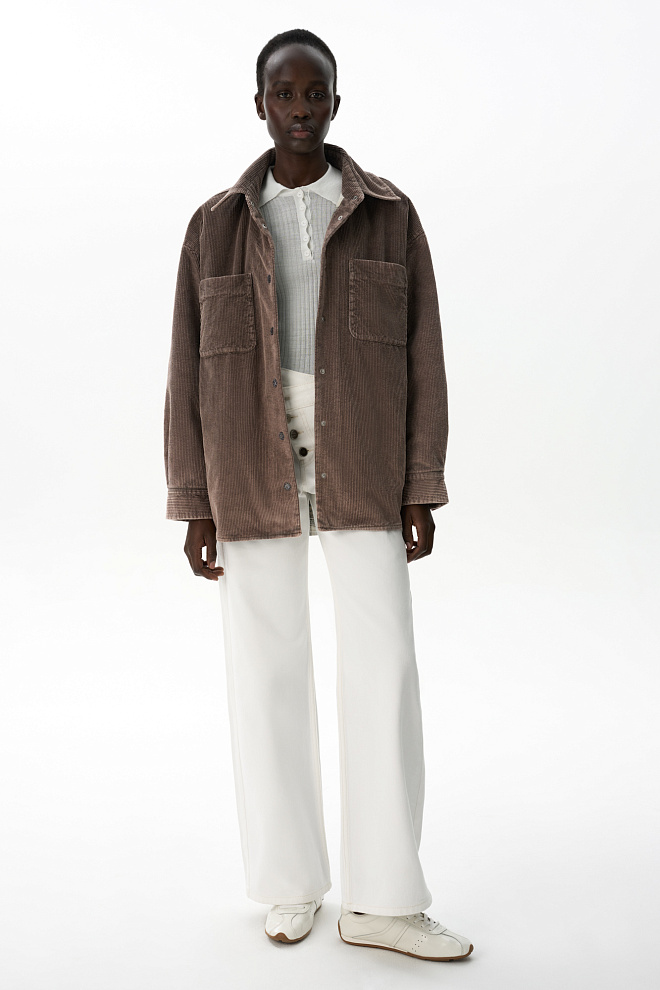 Вельветовая куртка из хлопка