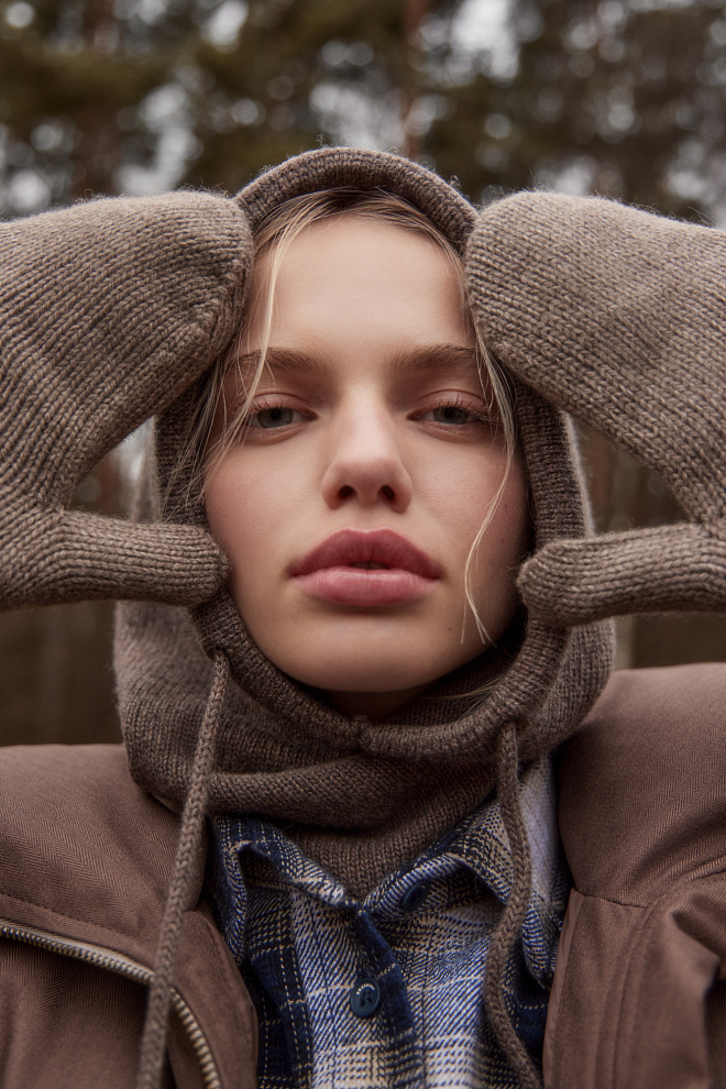 Рубашка в клетку из 100% хлопка