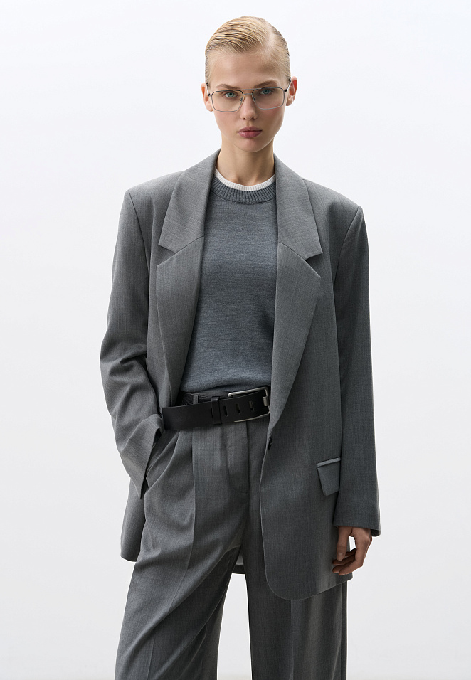 Брюки палаццо со стрелками