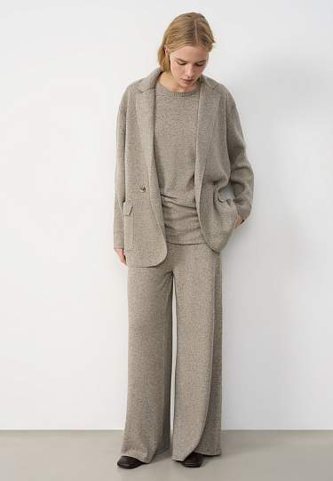 Трикотажный жилет на кулиске