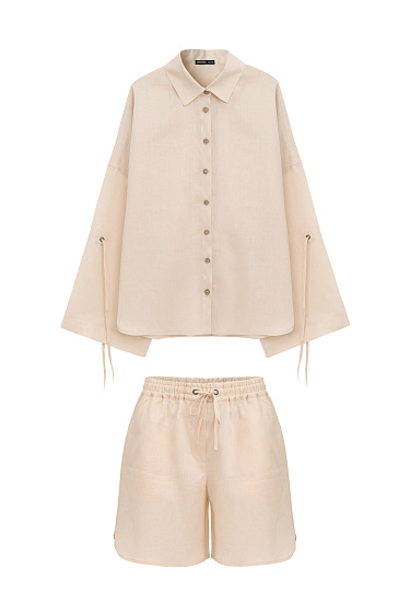 Рубашка и шорты из 100% крапивы