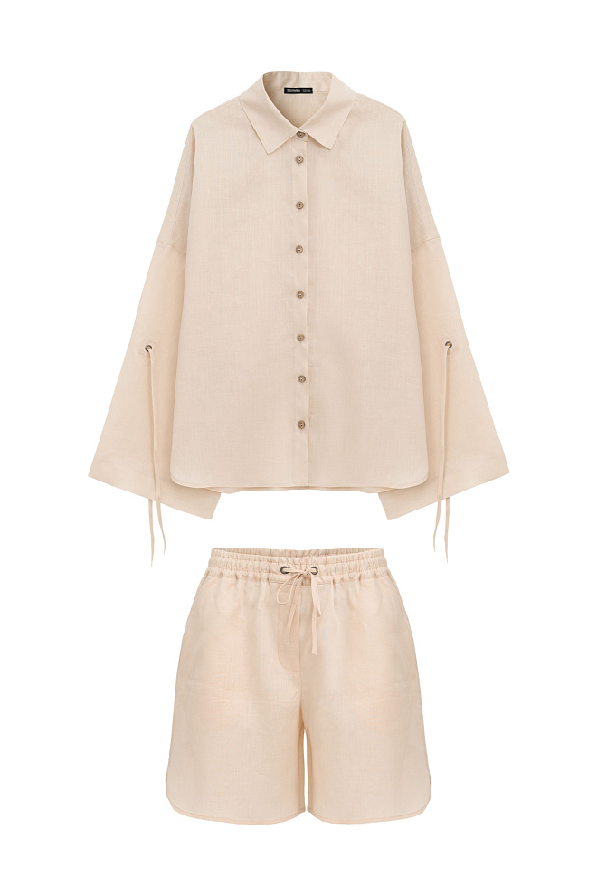 Рубашка и шорты из 100% крапивы