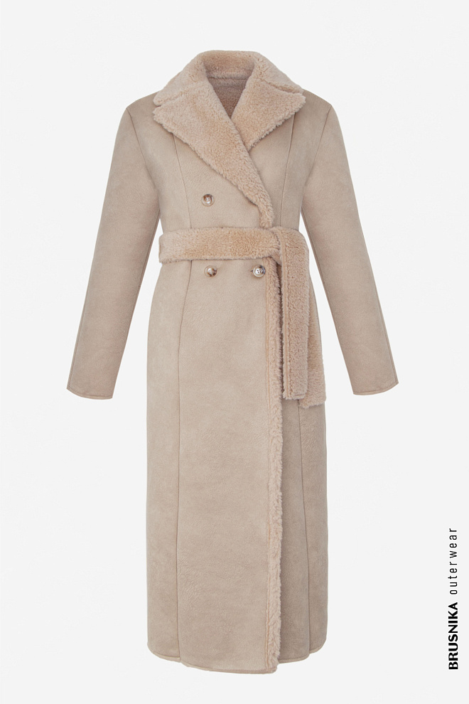 Двусторонее пальто из шерсти