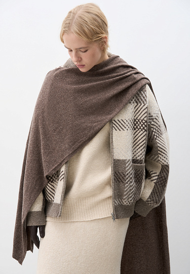 Палантин из шерсти 