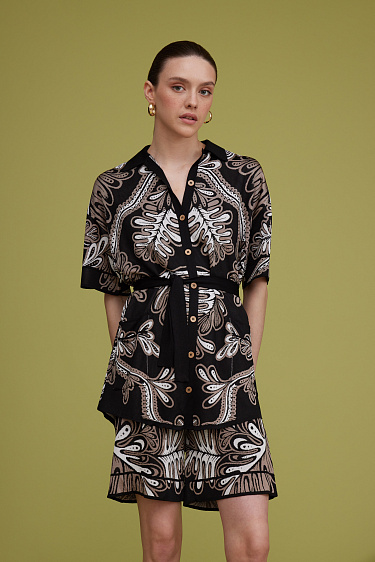 Трикотажные шорты из 100% вискозы