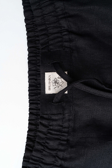 Юбка мини из 100% льна