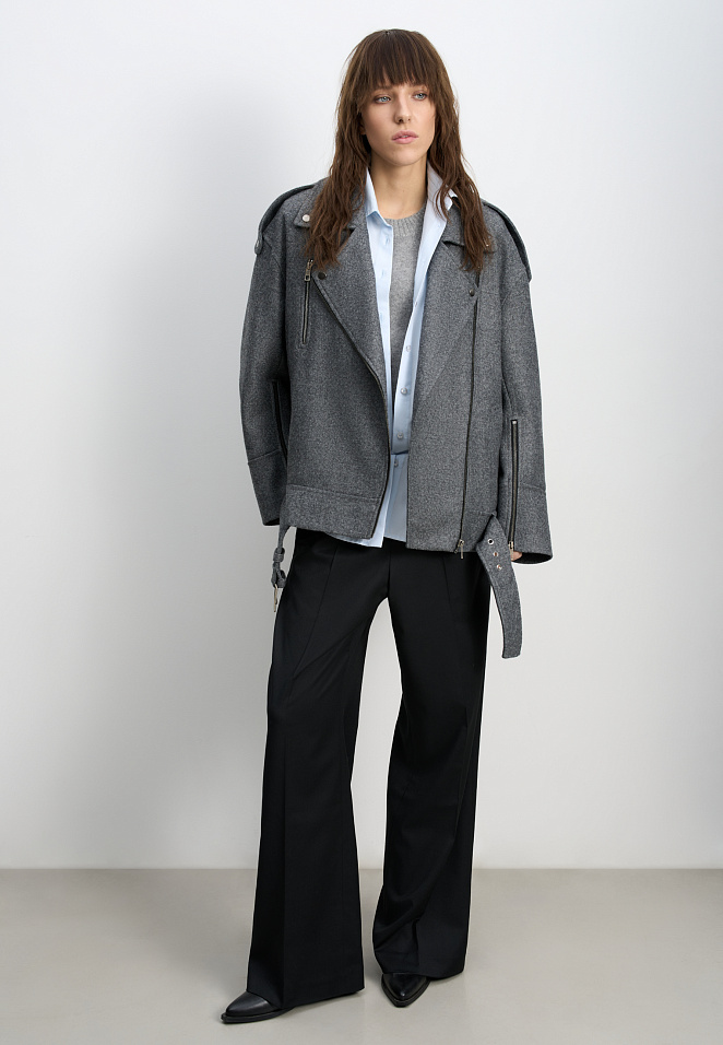 Жакет-косуха из шерсти