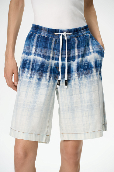 Шорты тай-дай из 100% хлопка