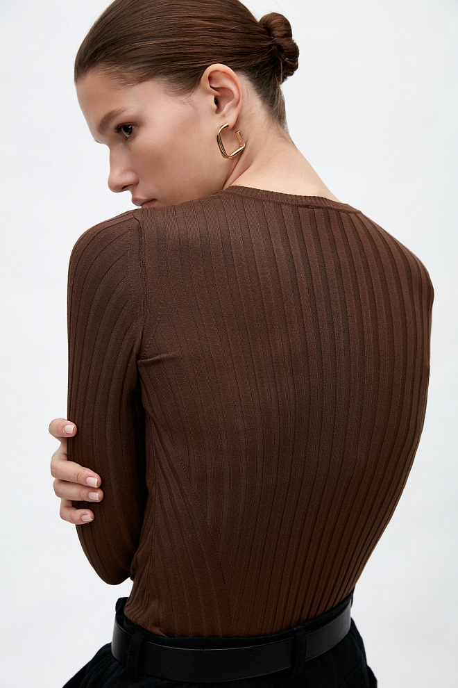 Топ с рукавами 3/4