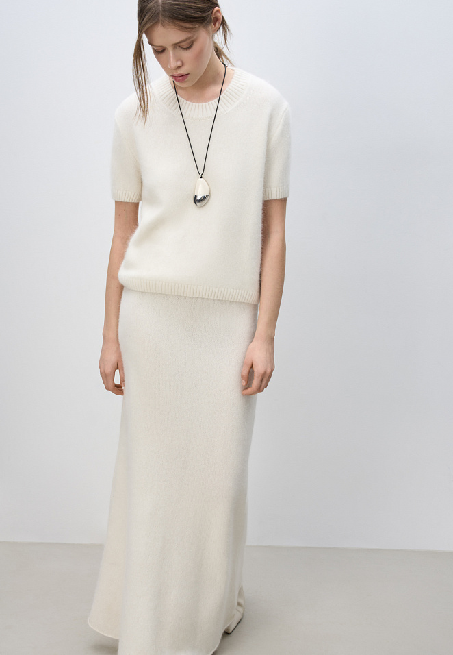 Футболка из пуха лисы