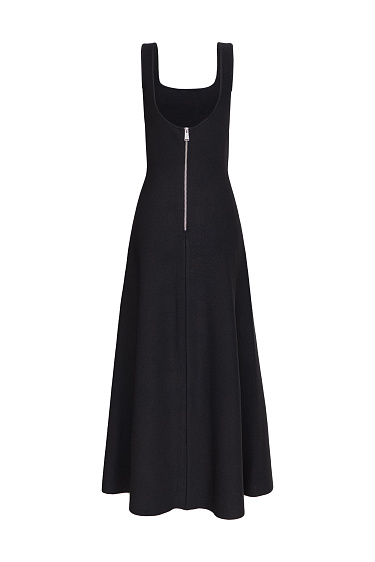 Трикотажное платье миди 