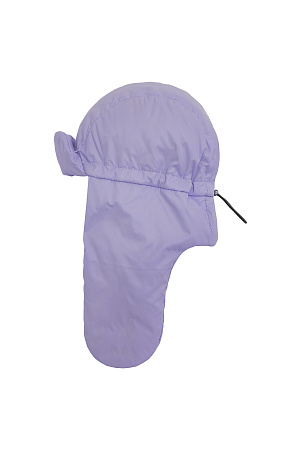 сиреневый Шапка-ушанка на пуху