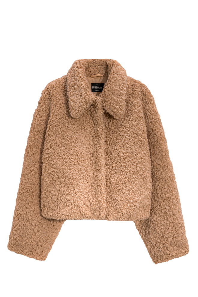 Короткая шуба на синтепоне