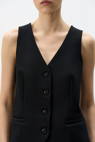 Классический жилет из поливискозы