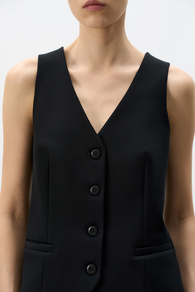 Классический жилет из поливискозы