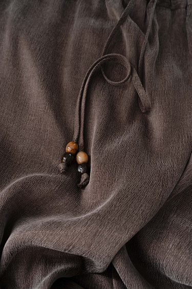 Юбка макси на кулиске из 100% вискозы