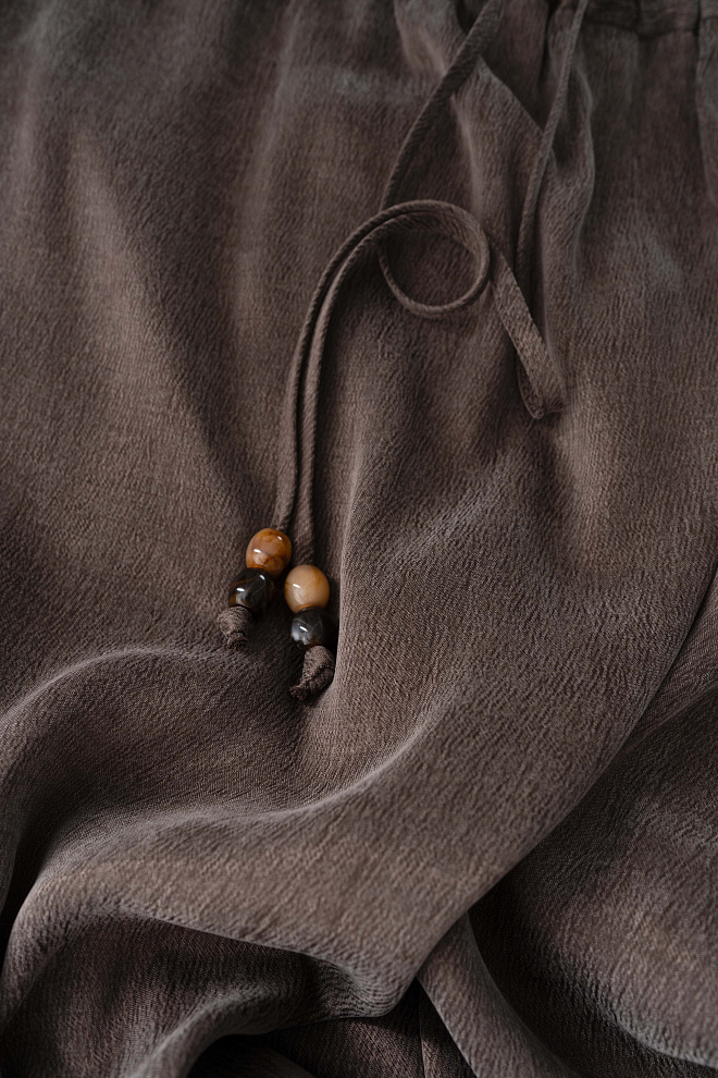 Юбка макси на кулиске из 100% вискозы