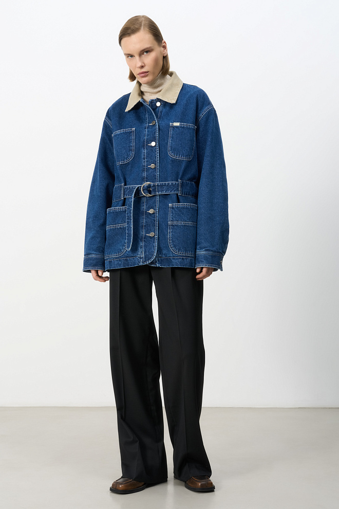 Джинсовая куртка из 100% хлопка 