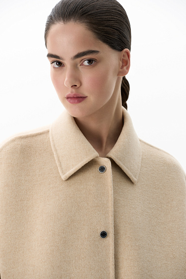 Двусторонний бомбер из 100% шерсти