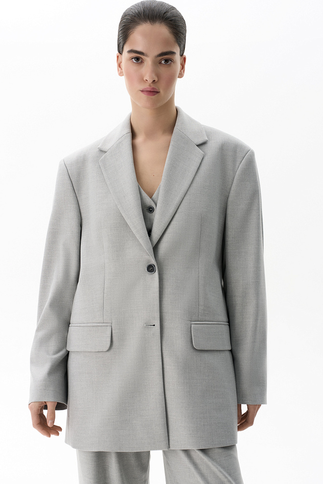 Однобортный жакет