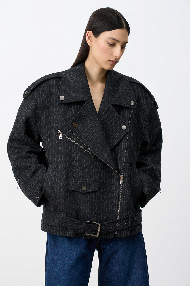 Жакет-косуха из шерсти