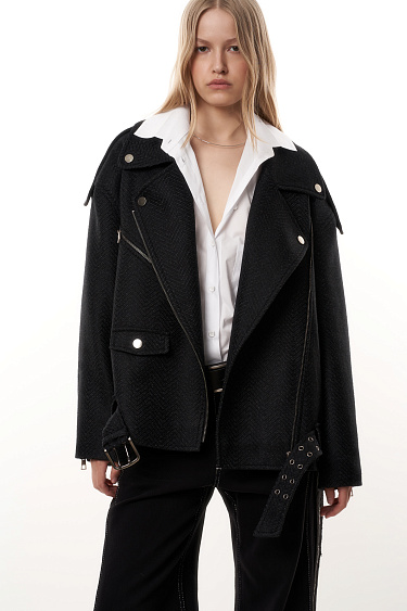 Жакет-косуха из шерсти