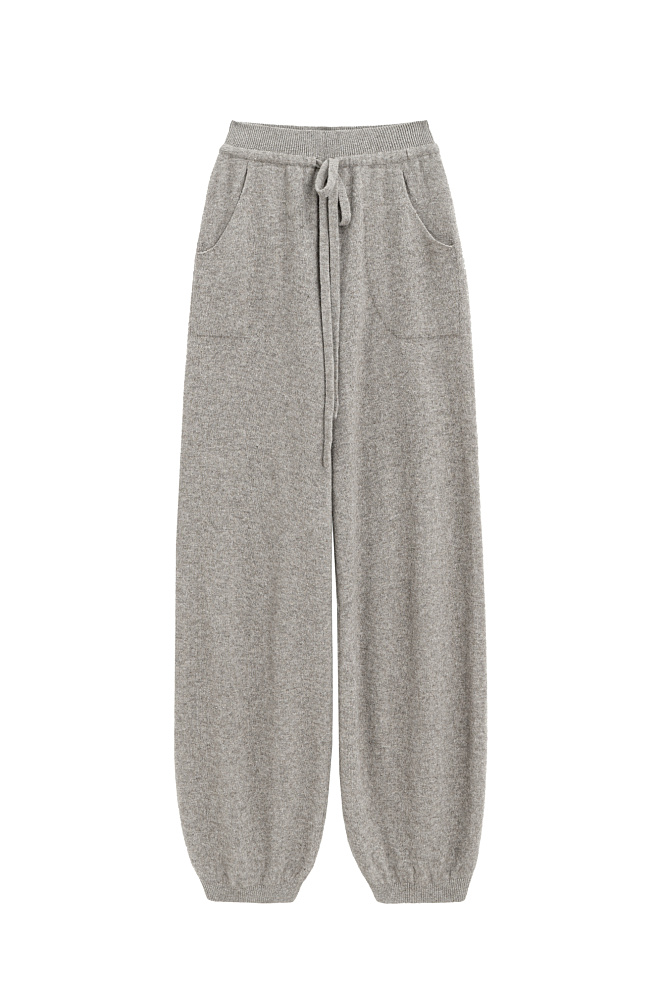 Брюки из шерсти яка и мериноса экстрафайн