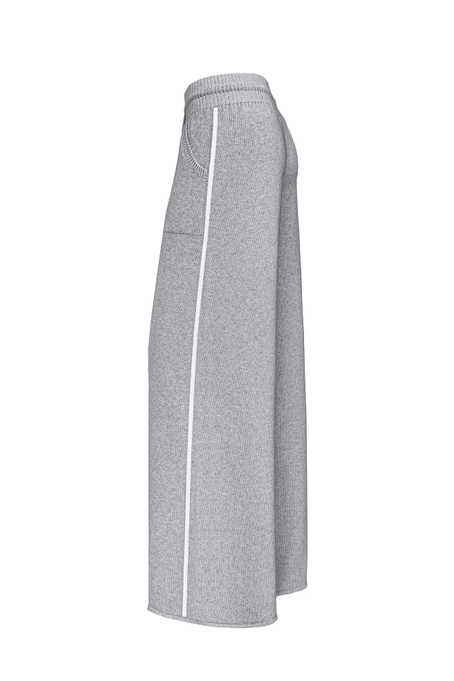 Трикотажные брюки из кашемира и шерсти