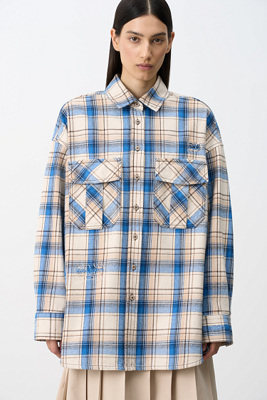 Рубашка в клетку