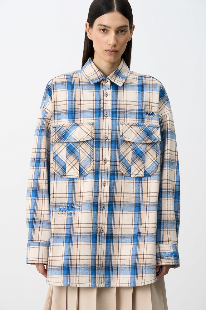 Рубашка в клетку