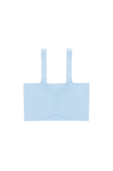 Кроп-топ из вискозы