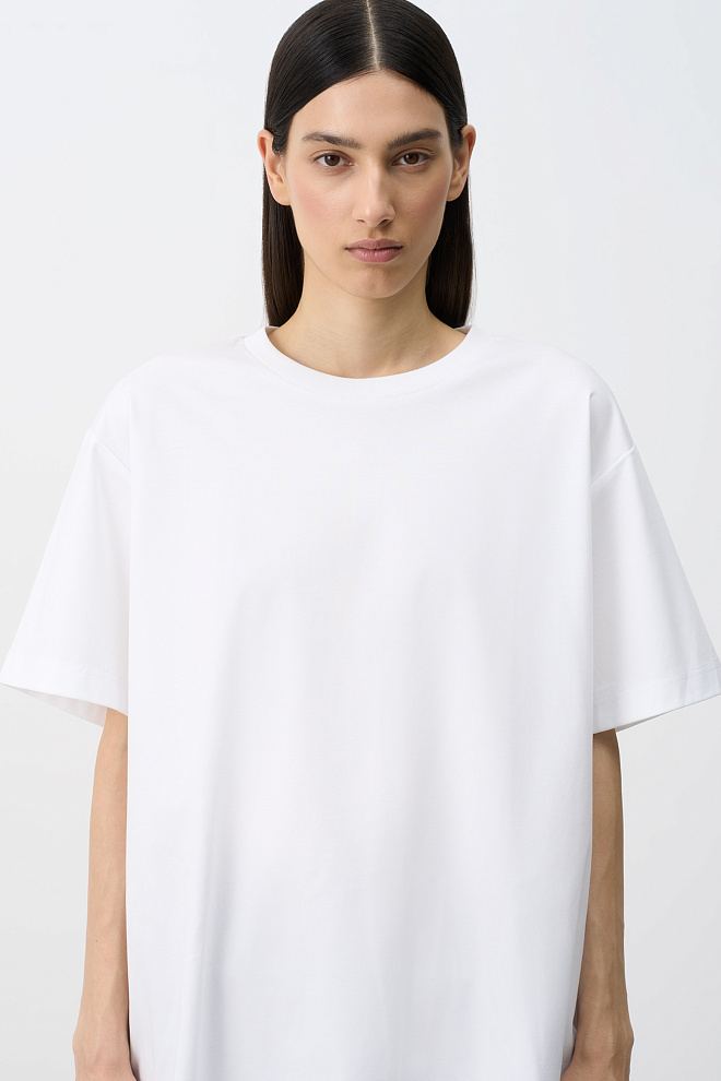 Oversize футболка из хлопка