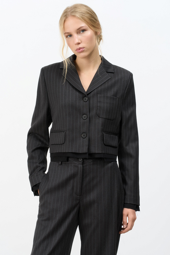 Укороченный жакет 