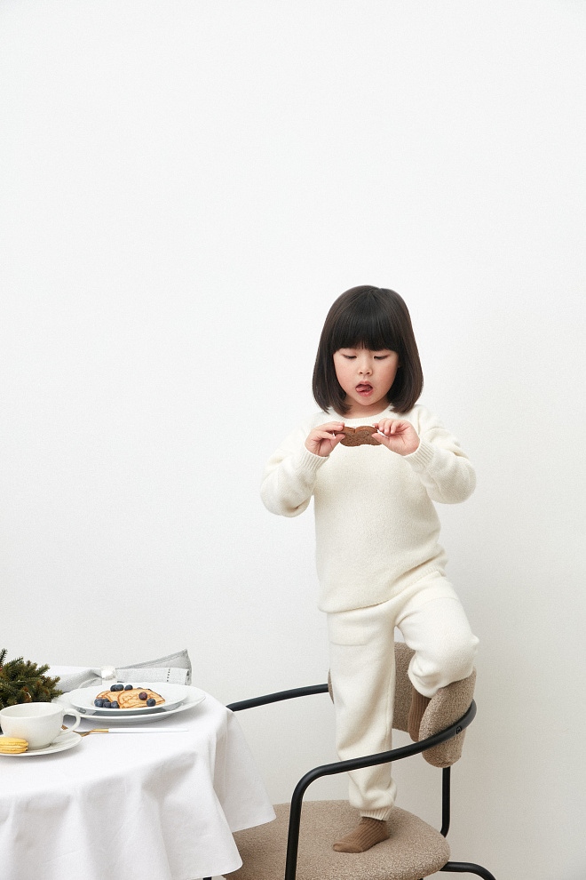 Детский джемпер из шерсти с добавление кашемира