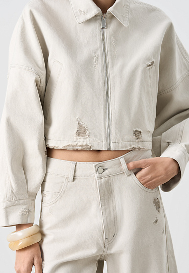 Джинсы из 100% хлопка