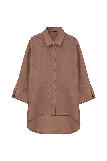 Рубашка с удлиненной спинкой