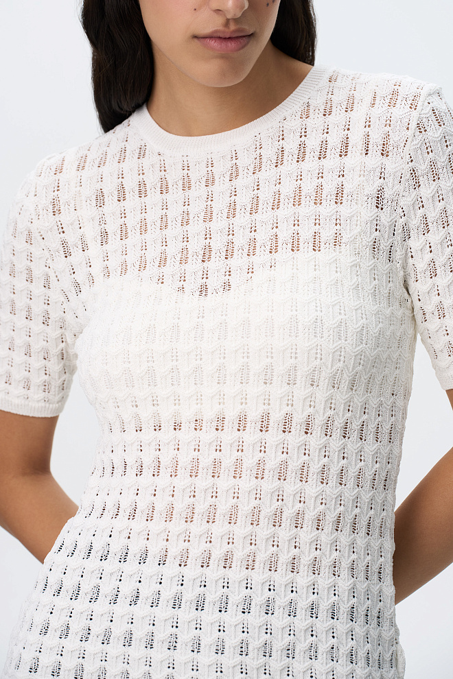 Трикотажная футболка из вискозы