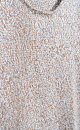 Трикотажный джемпер из хлопка с пайетками и люрексом. Модель свободного силуэта с длинными рукавами и круглым вырезом горловины.