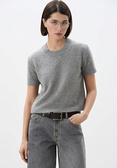 Джинсовые шорты-бермуды из 100% хлопка