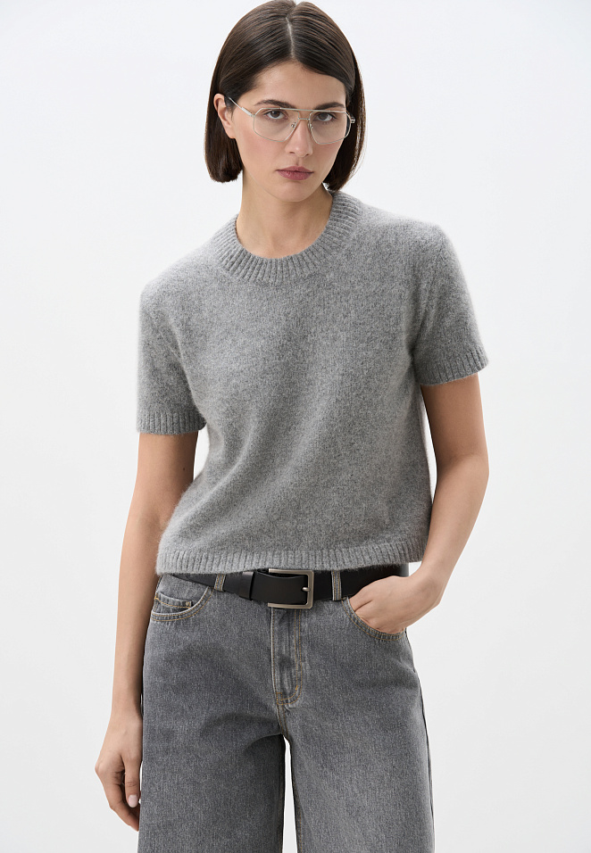 Футболка из пуха лисы