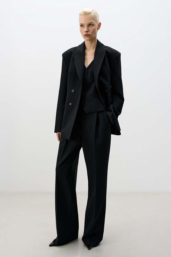 Классические брюки из поливискозы