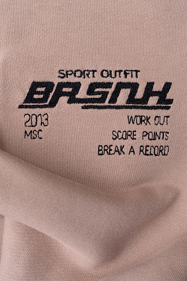 Широкие брюки из хлопка на кулиске